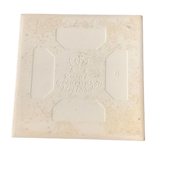 Vintage Holland America Line Delft SS Noordam I 1902-1928 Ceramic Tile Coaster - Picture 5 of 7